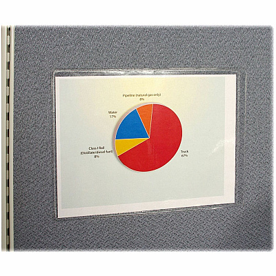Business Source Self-Adhesive Shop Ticket Holders (BSN16466)
