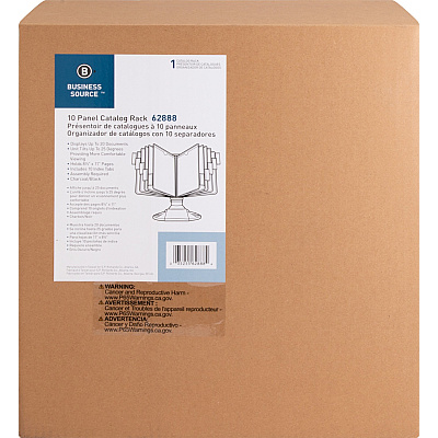 Business Source Deluxe Catalog Display Rack (BSN62888)