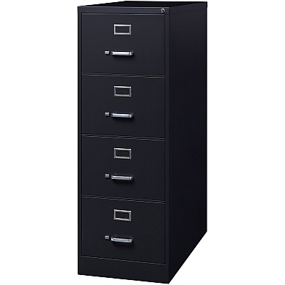 Lorell Fortress Series 26-1/2" Commercial-Grade Vertical File Cabinet (LLR60198)
