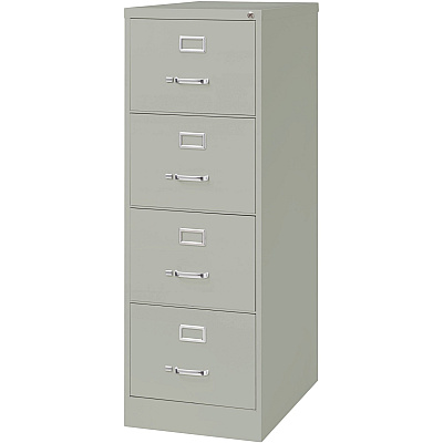 Lorell Fortress Series 26-1/2" Commercial-Grade Vertical File Cabinet (LLR60199)
