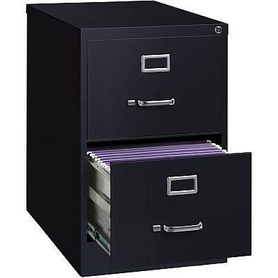 Lorell Fortress Series 26-1/2" Commercial-Grade Vertical File Cabinet (LLR60661)