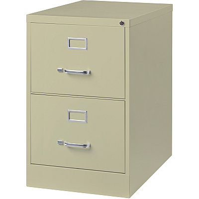 Lorell Fortress Series 26-1/2" Commercial-Grade Vertical File Cabinet (LLR60660)