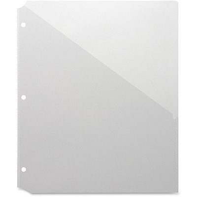 Business Source Poly Binder Pockets (BSN32375)