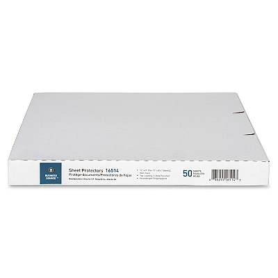 Business Source Nonglare Top-loading Sheet Protectors (BSN16514)
