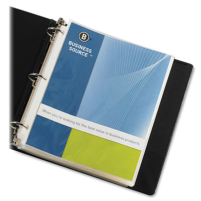 Business Source Nonglare Top-loading Sheet Protectors (BSN16514)