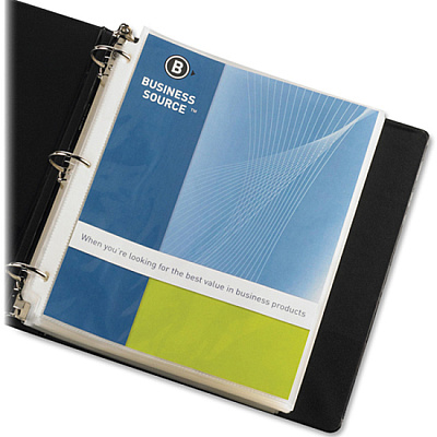 Business Source Nonglare Top-loading Sheet Protectors (BSN16514)