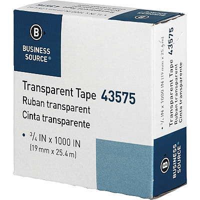 Business Source All-purpose Transparent Glossy Tape (BSN43575)