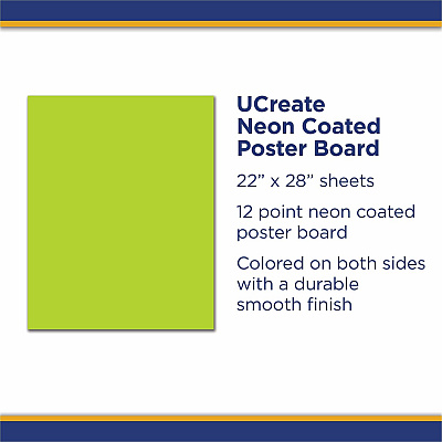 UCreate Neon Poster Board (PAC54111)