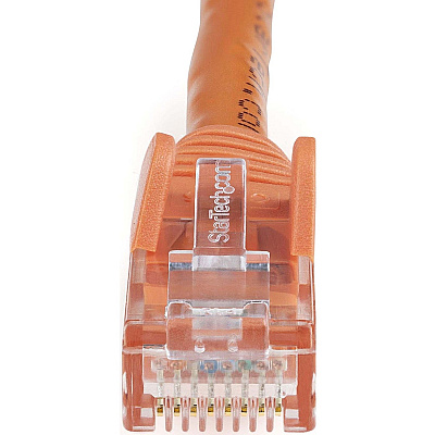 StarTech 100ft Cat6 Ethernet Cable Orange Poe (N6PATCH100OR)