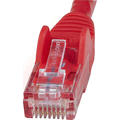 StarTech 100ft Cat6 Ethernet Cable Red 100w Poe (N6PATCH100RD)