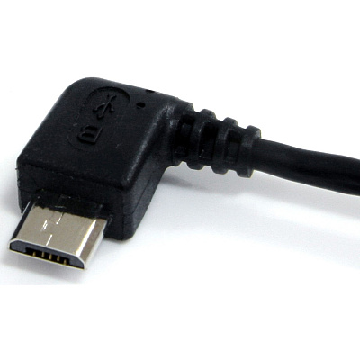 StarTech 6 Ft Usb To Left Angle Micro Usb Cable (UUSBHAUB6LA)