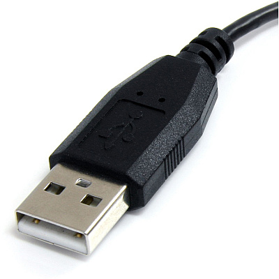 StarTech 6 Ft Usb To Left Angle Micro Usb Cable (UUSBHAUB6LA)