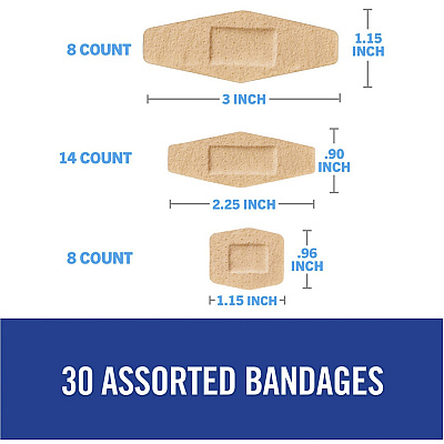 Nexcare Soft 'n Flex Bandages (MMM57630PB)