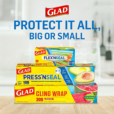 Glad Press'n Seal Food Plastic Wrap (CLO70441)