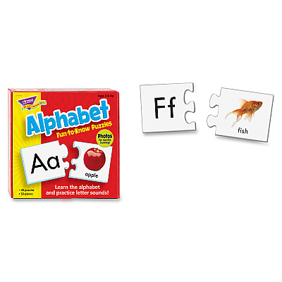 TREND Alphabet Fun-to-Know Puzzles (TEPT36002)