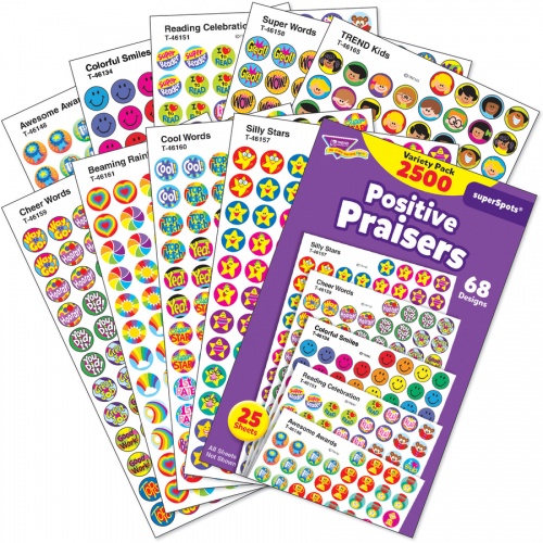TREND superSpots Positive Praisers Stickers (T1945)