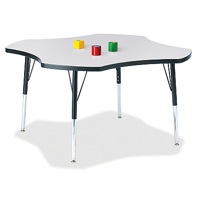 Jonti-Craft Berries Prism Four-Leaf Student Table (6453JCA180)