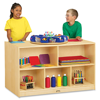 Jonti-Craft Doublee-Sided Island Mobile Storage Unit (3920JC)