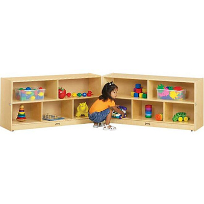 Jonti-Craft Rainbow Accents Toddler Fold-n-Lock Mobile Storage (0326JC)