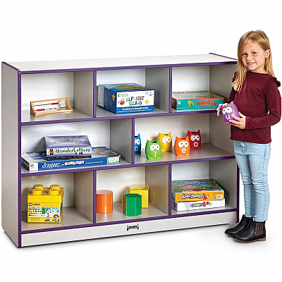 Jonti-Craft Rainbow Accents Super-size Mobile Storage (2691JCWW004)