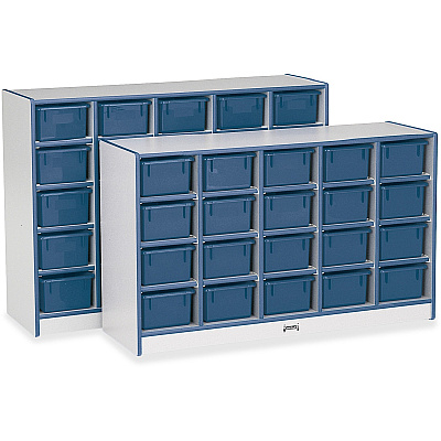 Jonti-Craft Rainbow Accents Cubbie-trays Storage Unit (0421JCWW112)