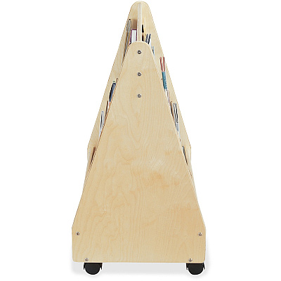 Jonti-Craft Rainbow Accents Double Sided Mobile Pick-a-Book Stand (3507JC)