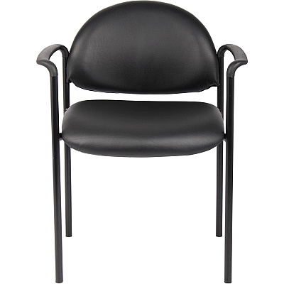BOSS Diamond Stacking Chair with Arm (B9501CS)
