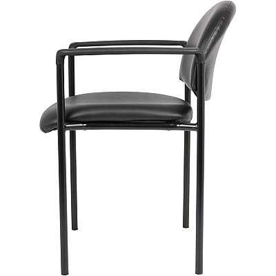 BOSS Diamond Stacking Chair with Arm (B9501CS)