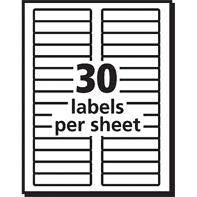 Avery EcoFriendly File Folder Label (AVE48266)