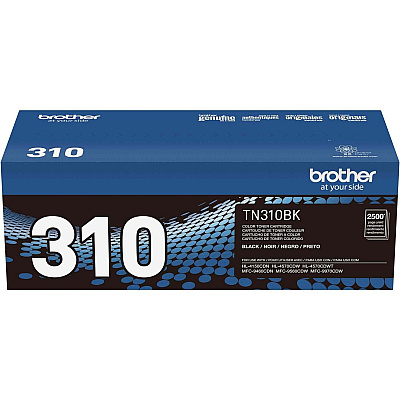 Brother Genuine TN310BK Black Toner Cartridge