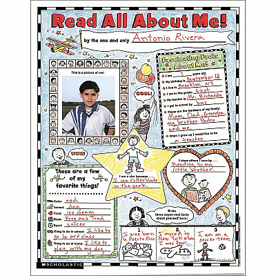 Scholastic Teach Res. Read About Me Poster (SHS0439152852)