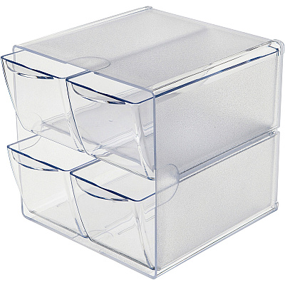 deflecto Stackable Cube Organizer (DEF350301)
