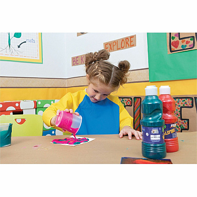 Pacon Creativity Street No-Spill Round Paint Cups With Colored Lids (CKC5100)