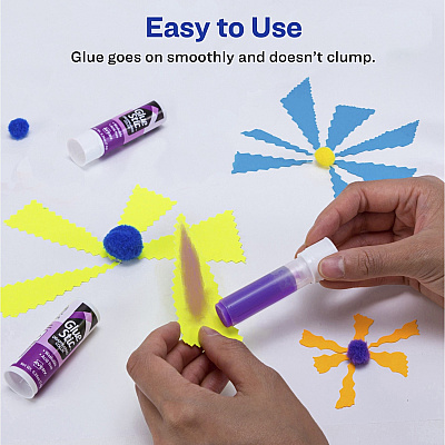 Avery Glue Stic Disappearing Purple Color (AVE98096)