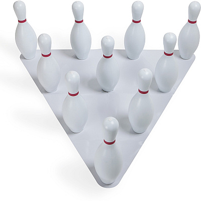 Champion Sports Plastic Bowling Ball & Pin Set (CSIBPSET)