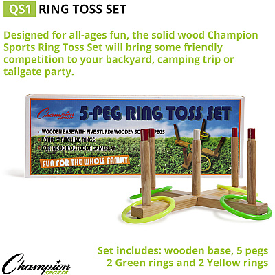 Champion Sports Ring Toss Set (CSIQS1)
