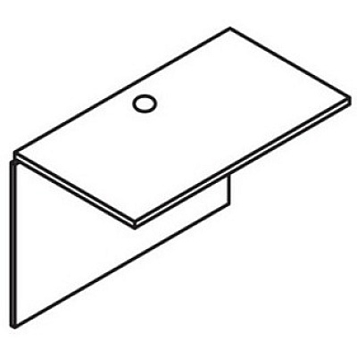 Lorell Essentials Series Bridge (LLR69426)