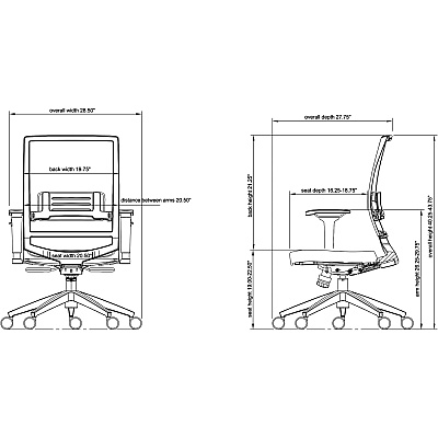 Lorell Heavy-duty Full-Function Executive Mesh Back Office Chair (LLR90041)