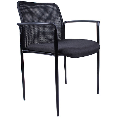Lorell Reception Side Chair with Molded Cap Arms (LLR69506)