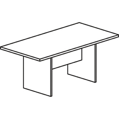 Lorell Essentials Rectangular Conference Tabletop (LLR69123)