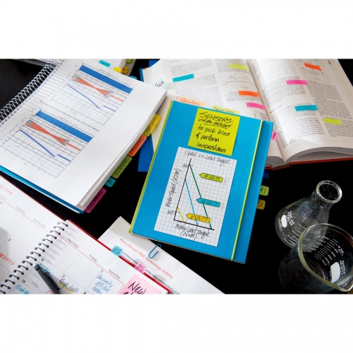 Post-it Grid-Lined Notes, 4 in x 6 in, White with Blue Grid (660SSGRID)
