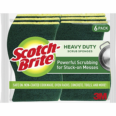 Scotch-Brite Heavy-Duty Scrub Sponges (MMM426)