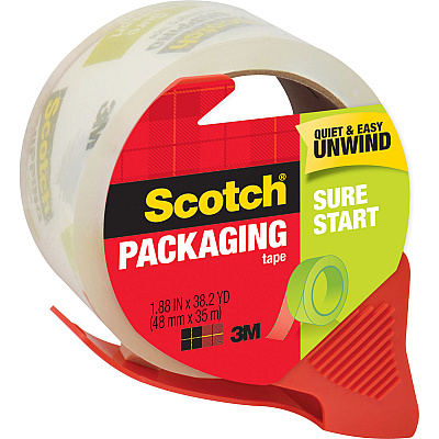 Scotch Sure Start Packaging Tape (MMM3450SRD)