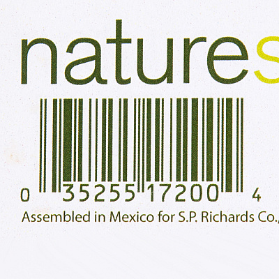 Nature Saver 1/3 Tab Cut Letter Recycled Classification Folder (NATSP17200)