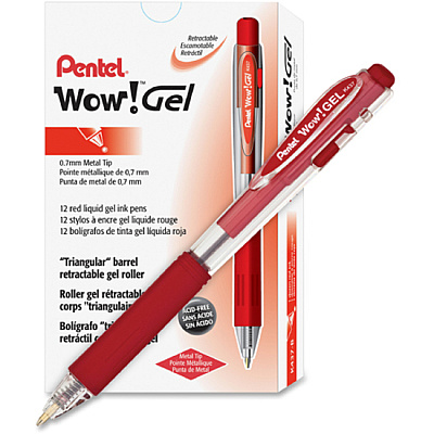 Pentel Wow! Gel Pens (PENK437B)