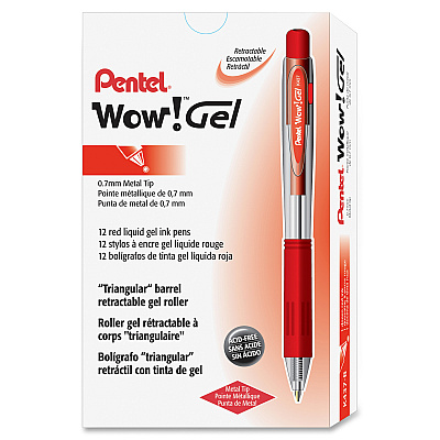 Pentel Wow! Gel Pens (PENK437B)