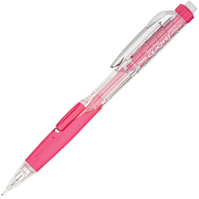 Pentel Twist Erase Pink Click Mechanical Pencils (PENPD277TBP2PBC)