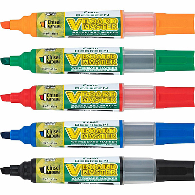 Pilot BeGreen Refillable VBoard Dry-erase Marker (PIL43917)