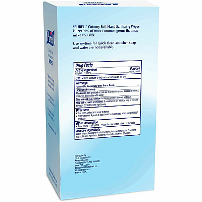 PURELL Cottony Soft Sanitizing Wipes (GOJ902712)