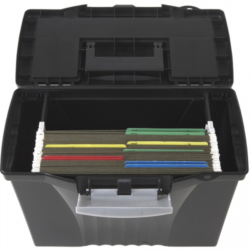 Storex Portable File Storage Box (61510U01C)